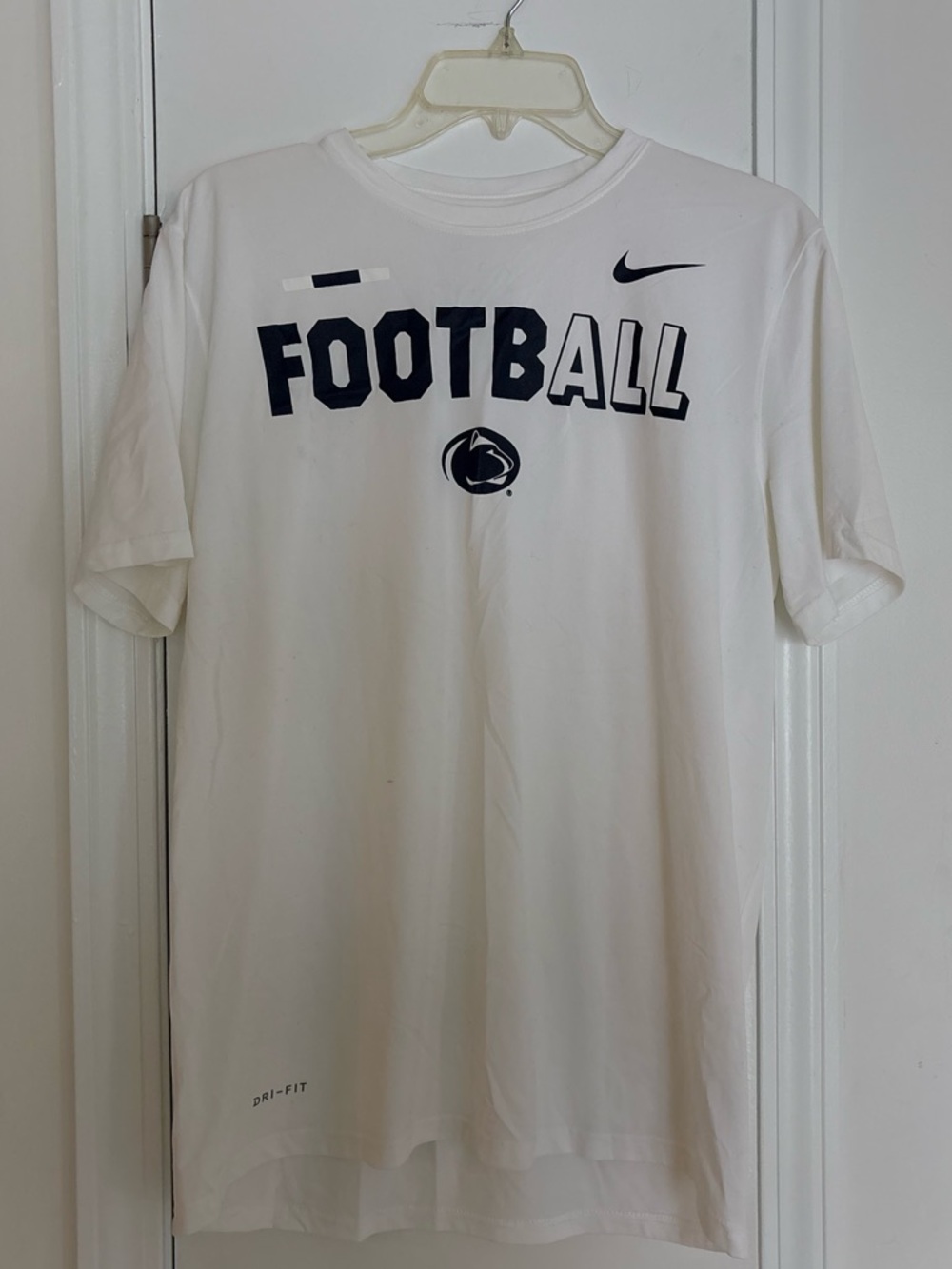 Nike White Penn State Football Graphic Tee